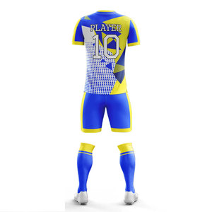 Conjunto Deportivo de Fútbol Unisex con Patrón de Sublimación, Traje Completo de Compresión, Ropa Deportiva Transpirable, Ligera, para Todas las Temporadas - Product Image 3