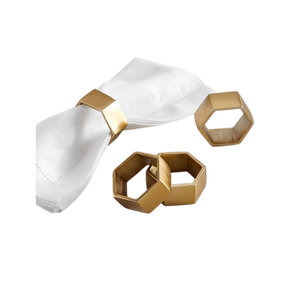 Designer Leaf Shape Brass Napkin Rings Vintage Design Table Decoration Accessory 4.5cm Width Napkin Ring Tabletop <b>Tissue</b> Holder - Product Image 4