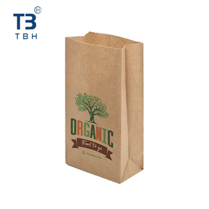Sac en papier kraft recyclé de qualité supérieure 275x147x92mm avec fermeture auto-adhésive sans poignée pour l'emballage des commerçants - Product Image 5