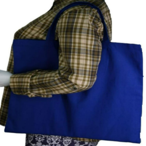 Sac fourre-tout en toile réutilisable avec logo imprimé personnalisé, sac à bandoulière en toile pour femmes, sac de shopping en toile 100% coton de haute qualité - Product Image 5