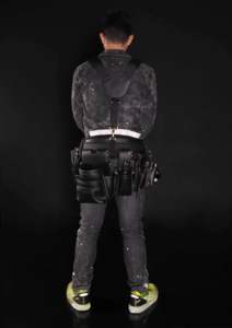 Soporte para Destornilladores y Alicates de Cuero PU KUROKIN AH-72BG |   Funda para herramientas de cintura |    Hecho en Japón - Product Image 4