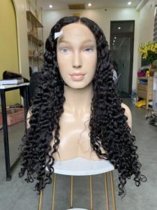 Perruque italienne à boucles alignées sur les cuticules eurasiennes Extensions de cheveux humains sans colle de donneur vietnamien de qualité Remy - Product Image 5