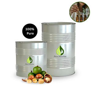 Huile de Tamanu pressée à froid pour les soins capillaires, 100% pure et naturelle, en flacon compte-gouttes en verre avec huiles de diffusion personnalisées - Product Image 3