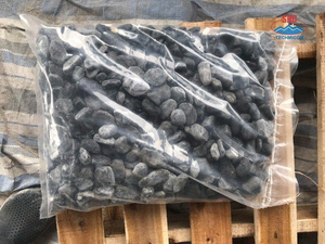 TECHMICOM Vietnam - Galets noirs naturels non polis pour aménagement paysager de luxe et décoration intérieure - Product Image 3