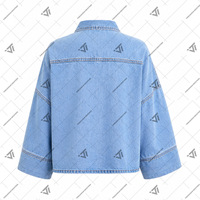 Vêtements de sororité Jack And Jill Of America Inc. en gros pour femmes : Veste en jean brodée, chemise, accessoires grecs