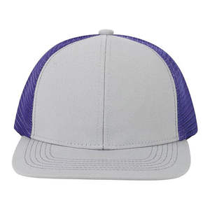 Casquettes de camionneur personnalisées avec logo brodé, dos en maille, casquettes snapback, fabricant en gros - Product Image 4