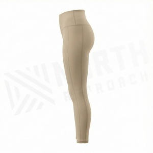 Leggings en soie pour femmes professionnelles, légers, respirants, au design optimal, pour la gym, le yoga, les tenues décontractées, de haute qualité, tricotés - Product Image 3