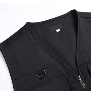 Chaleco Casual de Verano para Hombre, sin Mangas, con Múltiples Bolsillos, Transpirable, de Malla, Mezcla de Poliéster/Nailon, con Cierre, Personalizable - Product Image 3