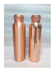 Durabilidad y botella de agua de cobre reutilizable a prueba de fugas para hidratación y bienestar para agua hirviendo - Product Image 5