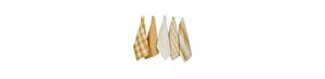 Collezione di cucina di base di tutti i giorni di grandi dimensioni in tessuto di cotone/Set di strofinacci, 18x28 ", miele d'oro, 5 Count | Importazioni di Design - Product Image 1