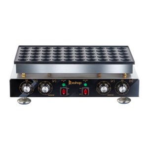 Juego de 50 Piezas de Máquina para Hacer Waffles Belgas Eléctrica Antiadherente de 1800W y 110V, 3 en 1, Esenciales para el Desayuno - Product Image 5