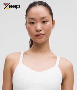 เสื้อชั้นในกีฬาโยคะคุณภาพสูงสำหรับผู้หญิง XEEP รุ่น XC-SB-113 แบบเรียบง่าย ระบายอากาศได้ดี สายปรับได้ แผ่นรองถอดออกได้ รองรับได้ดี - Product Image 3