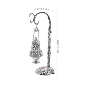 Traditional Inspired Religious <b>Bakhoor</b> Incense Burner for <b>Oud</b> Chips Eco-friendly Natural Raw Material Indian Aroma for Home Use - Product Image 4