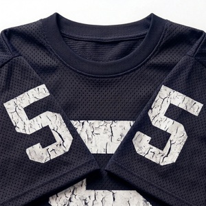 Customizable Short Sleeve American Rugby Jersey Breathable Mesh Training <b>Shirt</b> for Men Fan Jersey New Passing Jersey Style - Product Image 6
