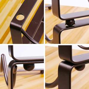 Modern Metal Countertop Wine <b>Rack</b> Stylish <b>Bottle</b> Holder Space-Saving Wine <b>Storage</b> Organizer - Product Image 2