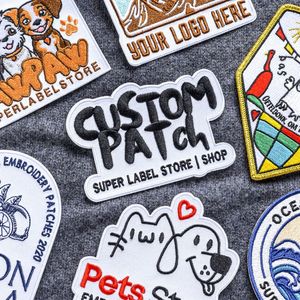 Écusson brodé personnalisé, badge brodé sur mesure, étiquette brodée décorative, conception de logo de qualité supérieure, fournisseur OEM - Product Image 6