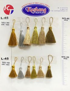Borla de Seda/Rayón Personalizada al por Mayor con Lazo para Uso en Teléfonos Móviles - Marca Deai Gems - Product Image 3