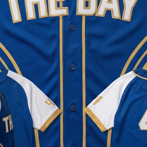 Camiseta de béisbol sublimada al por mayor con gráficos personalizados, colores vibrantes, malla transpirable para clubes y ligas de béisbol - Product Image 6