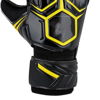 Gants de gardien de but pour enfants, haute respirabilité, antidérapants, à doigts entiers, en PU, évacuation de l'humidité, pour le football en extérieur