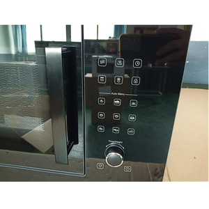 Horno <span class=keywords><strong>Microondas</strong></span> Empotrable de 60 cm <span class=keywords><strong>con</strong></span> <span class=keywords><strong>Grill</strong></span>, 25L, Cristal Negro - Product Image 3