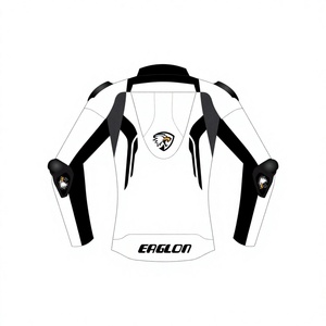 Chaqueta de Cuero Vacuno Personalizada para Hombre, Estilo Racing, Hecha a Medida |   Equipo de Motociclismo Personalizado al por Mayor, Nivel 2 CE - Product Image 2