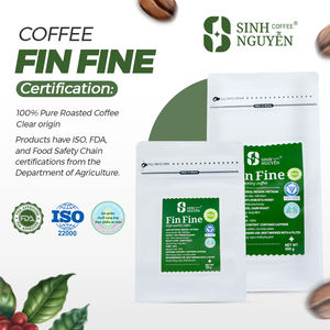 Café Robusta du Vietnam de qualité supérieure, 100% Robusta, processus Honey, torréfaction moyenne, saveur douce, grains entiers, pour expresso et filtration - Product Image 4