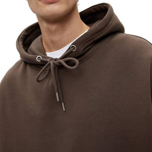 Premium Cotton Oversized <b>Pullover</b> Hoodie Heavy Fleece Thick Blank <b>Men's</b> Hoodie Custom Logo Kangaroo Pocket OEM ODM Manufacturer - Product Image 4