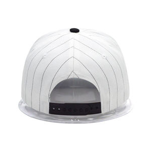 Casquette de baseball unisexe personnalisée à 5 panneaux en polyester/coton avec logo brodé, réglable, à fermeture snapback, pour l'extérieur - Product Image 5