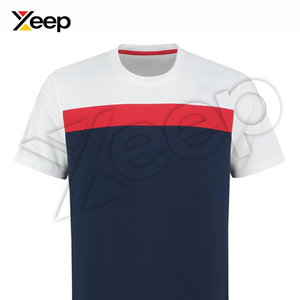 เสื้อฟุตบอลผู้ชาย XEEP รุ่นปรับแต่งได้ XC-SU-34 คุณภาพสูง ระบายอากาศได้ดี ผลิตจากโพลีเอสเตอร์ แห้งเร็ว พิมพ์ลายด้วยเทคนิค Heat-Transfer แบบคลาสสิกสำหรับนักกีฬา - Product Image 2