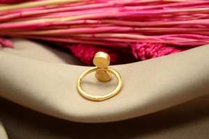 Anillo de Plata de Ley 925 con Peridoto y Esmeralda, Hecho a Mano, Joyería de Moda, Regalo de Navidad para Mujer - Product Image 2