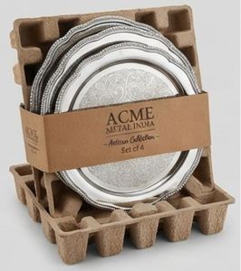 Stylish Decorative Aluminium <b>Tea</b> <b>Tray</b> Handmade Hotelware Kitchenware Serving <b>Trays</b> Serving Ware Accessories Rectangle Shape - Product Image 6