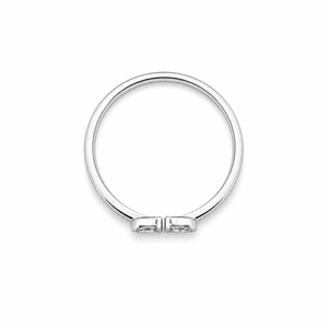 <b>925</b> Sterling <b>Silver</b> Women's Butterfly <b>Ring</b> <b>with</b> Cubic Zirconia Cute Minimalist Nature Inspired High Polish Finish Daily Wear Wed - Product Image 4