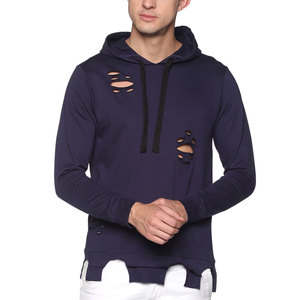 Vente en gros usine – Nouveaux sweats à capuche pour hommes, en molleton de coton mélangé, avec poches, style athlétique, basiques, personnalisables et effet vieilli, de haute qualité pour l'hiver - Product Image 1