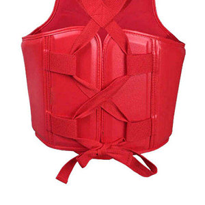 Protection corporelle en cuir PU de haute qualité, écologique, avec logo personnalisé, protection de la poitrine et du ventre pour l'entraînement de boxe, fabriqué au Pakistan - Product Image 6