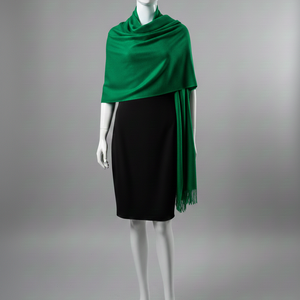 Chal de Pashmina Largo de Viscosa AHE al por Mayor |   Tela con Sensación de Cachemira, Diseño Paisley, Invierno, Resistente al Viento, Transpirable, Ligera - Product Image 5