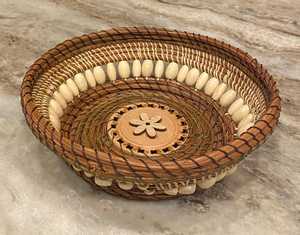 ตะกร้าหวายสไตล์โบราณที่นิยมมากที่สุดสำหรับตกแต่งบ้านทำจากวัสดุที่ทนทานและดูวินเทจคลาสสิก - Product Image 3