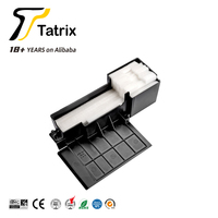 Tatrix L360 T664 kotak pemeliharaan tinta kompatibel bantalan spons tangki tinta limbah untuk printer Epson L110 L210 L300 L405