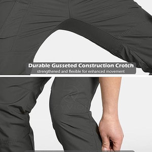 Pantalon cargo pour homme, usage extérieur, vêtements décontractés, best-seller, qualité supérieure, ajustable, fabriqué en usine, pantalon pour homme lavé - Product Image 5