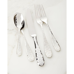 ชุดช้อนส้อมสแตนเลสแบบตอกลาย ดีไซน์ทันสมัย เป็นมิตรกับสิ่งแวดล้อม สำหรับงานเลี้ยง โรงแรม ร้านอาหาร และใช้ในบ้าน ขายส่ง - Product Image 1