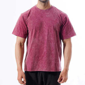 Camiseta Formal de Manga Corta para Hombre, Transpirable, Casual, Ecológica, de Punto, Corte Regular, 100% Algodón, Lavado Ácido - Product Image 5