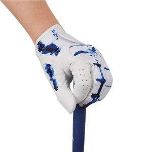 Gants de golf sportifs en cuir Cabretta pour gaucher, qualité supérieure, les plus vendus, avec logo personnalisé, en peau de mouton - Product Image 2