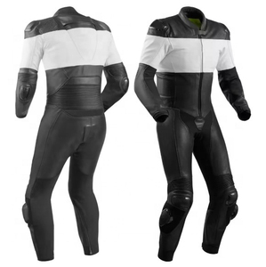 Traje de Motociclismo de Cuero de Alta Calidad, Transpirable, Impermeable y Resistente al Viento, Diseño Personalizado Impreso, para Todas las Estaciones - Product Image 1