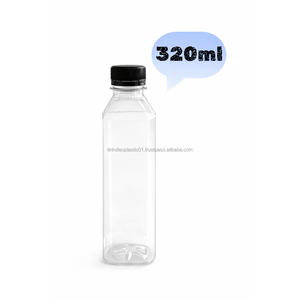 Bouteille PET de haute qualité 320 ml, anti-fuite et de qualité alimentaire pour Bubble Tea, OEM ODM disponible - CV320-19 - Product Image 4
