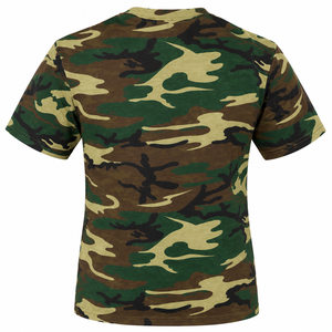 เสื้อยืดลายพรางตัวอักษรกรีกสีน้ำเงินพิมพ์ลายสีทองแขนสั้นคอกลมสไตล์ลำลองสำหรับทุกเพศเสื้อยืดกราฟิกแฟชั่นเครื่องแต่งกาย - Product Image 4
