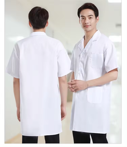 WARPRO INDUSTRY - Bata de Laboratorio Unisex de Algodón y Poliéster, Uniformes de Hospital para Médicos y Enfermeras, Detección de Agujas, Servicio OEM, Blusas - Product Image 5