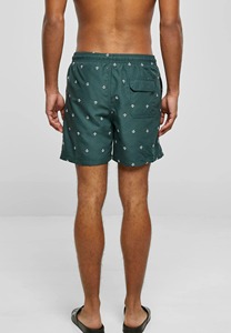 Unisex Anchor Print Drawstring Quick Dry Breathable Eco-Friendly Four-Way <b>Stretch</b> Anti-Bacterial Beach <b>Shorts</b> Mid Waist Trunks - Product Image 6