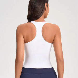 Camiseta de Yoga para Mujer, Suave, Transpirable, Elástica, para Fitness, Entrenamiento, Gimnasio, Ropa Deportiva Activa - Product Image 3