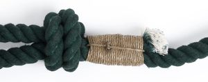 Green Ombre Handmade Rope <b>Dog</b> Leash for Small <b>Dogs</b> – Organic Cotton Braided Pet Lead - Product Image 2