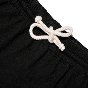 Shorts de survêtement décontractés pour hommes, taille mi-haute, en tissu personnalisé polyester/nylon, avec cordon de serrage, imperméables, séchage rapide, respirants - Product Image 4