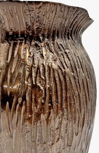 Export Quality Luxury Hand Carved Durable Lightweight Metal Flower Vase for Rustic Weddings <b>Centrepiece</b> Events Best Price - Product Image 5